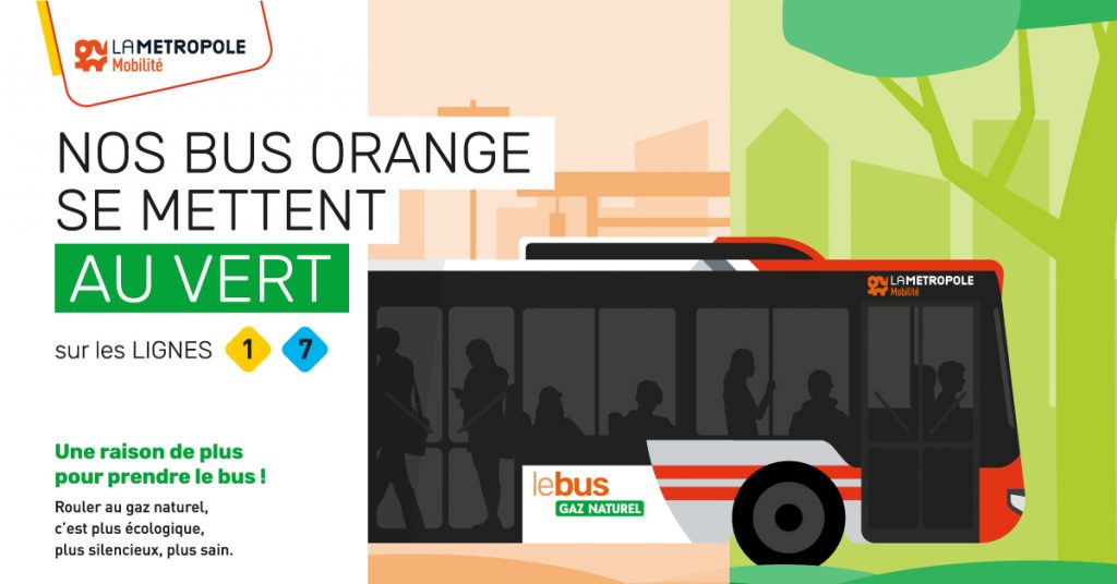 Nos bus orange se mettent au vert